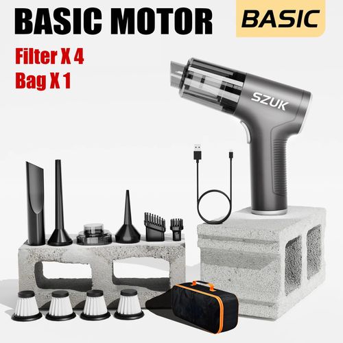 Aspirateur De Voiture Portable Sans Fil,Machine À Livres,Accessoires De Voiture,Robot Pour Voiture,Appareil Ménager,Détermination Injuste - Type Basic 4hapa Bag #B