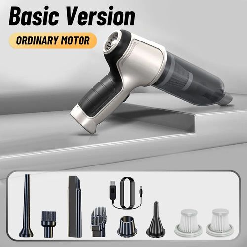Mini aspirateur de voiture sans fil portable,nettoyeur de voiture,machine à livres déloyaux,aspiration de bain,appareil ménager,95000PA - Type basic 2hapa #B