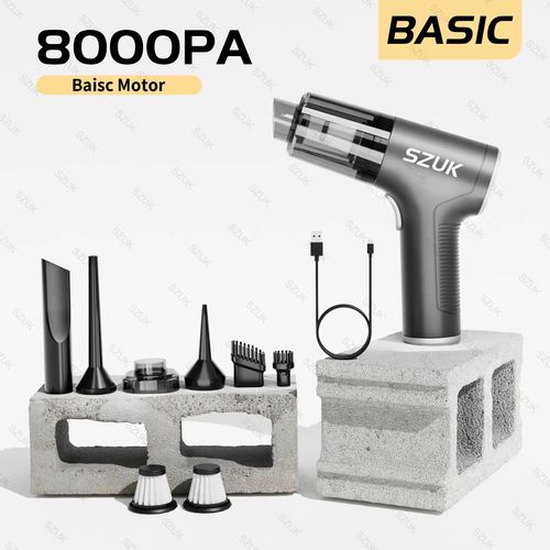 Mini aspirateur de voiture portable sans fil,nettoyeur de détermination,appareil ménager,machine à livres puissante,nettoyeur de voiture pour clavier - Type Basic 2hapa #B