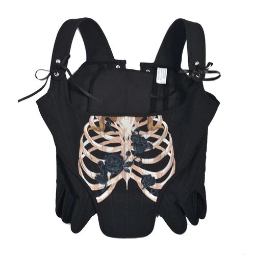 Débardeur Sans Manches Pour Femmes,Corset Simple,Bustier,Streetwear,Esthétique,Tee-Shirt Gothique,Sexy,Tenue De Club De Rue