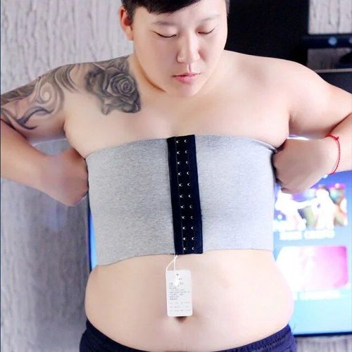 Bustier De Poitrine Sans Bretelles Pour Femmes Lesbiennes,Corset Respirant,Bandage Renforcé,Sous-Vêtements Décontractés,Ftm