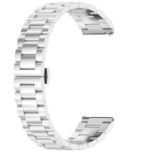 Bracelet De Montre En Acier Inoxydable Pour Xiaomi Haylou Rt2 Ls10, 22 Mm Argent