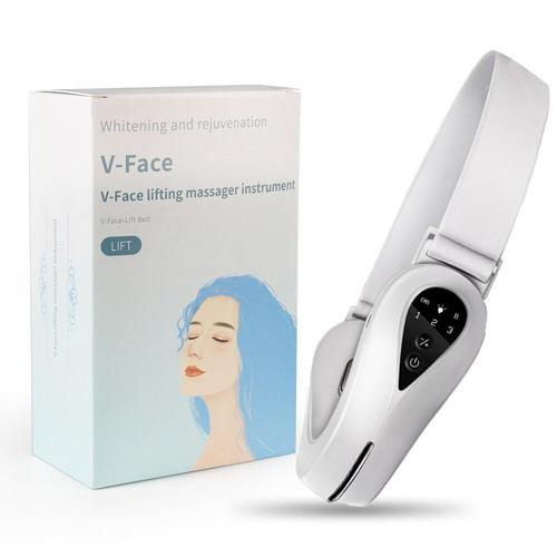 Couleur Avec Boîte Électrique V Visage Visage Lévage Double Menton Réducteur De Lévage Minceur Façonnage Microcurant Lumière Led Appareils Cou Masseur De Lavage