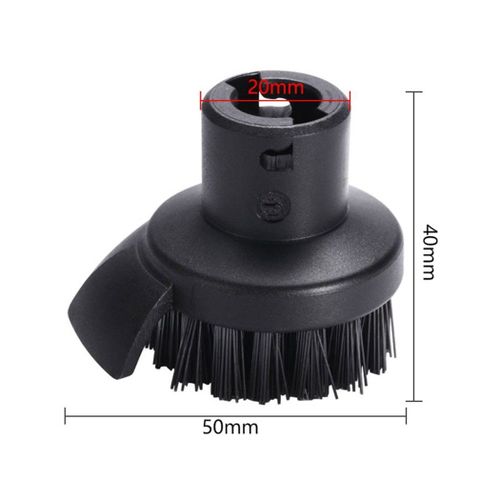 Kit de buse de fenêtre grattoir brosse ronde pour nettoyeur à vapeur Karcher, pièces de Robot aspirateur 2.863 025.0 SC 1 SC 2 SC 4