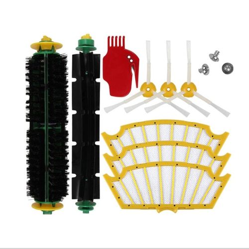 Pièces d'aspirateur IRobot Roomba série 500, filtres de remplacement, poils, brosse de batteur Flexible, 520, 530, 540, 550, 560