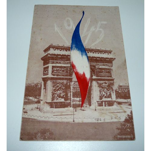 Clécy (14) Souvenir De La Libération Et De La Victoire Année Scolaire 1944-1945