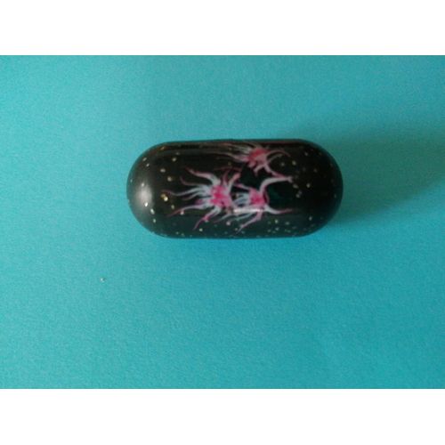 Turbulos De Chez Magasin U : Marsupilami , Le Numéro 30, ( Chez Wam ) Coloris Marron Foncé Avec Paillettes - Motif 3 Méduses