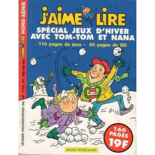 Spécial Jeux D'hiver Scénario :Cohen, Jacqueline Dessin :Després, Bernadette Dépot Légal :12/1995 Estimation :Non Coté Editeur :Bayard Collection :Tom-Tom Et Nana Format :Autre Format