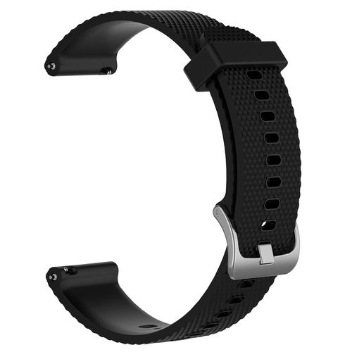 Bracelet En Silicone Sportif, Silicone Bracelet Pour Vivoactive 4s Le Noir
