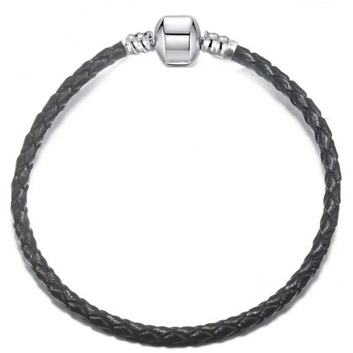 Orthèse Code 10 Style 3mm Diamètre 17-21cm Couleur Argent Bricolage Serpent Chaîne Fine Breloque Bracelets Pour Femme Bijoux Cadeaux