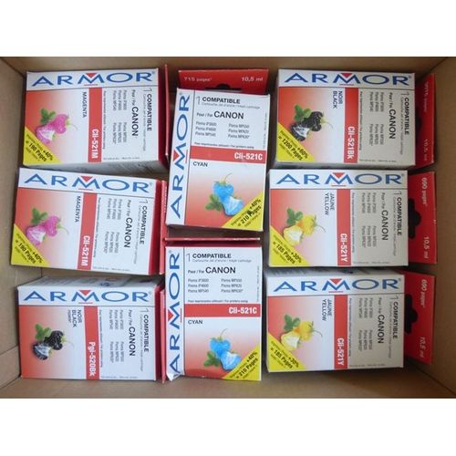 Cartouches d'encre ARMOR compatibles Canon CLI-521