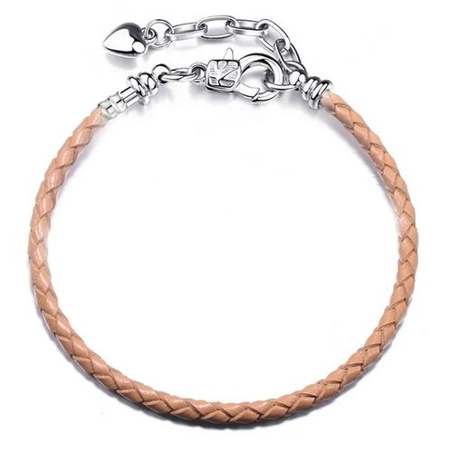 Orthèse Code 10 Style 3mm Diamètre 17-21cm Couleur Argent Bricolage Serpent Chaîne Fine Breloque Bracelets Pour Femme Bijoux Cadeaux