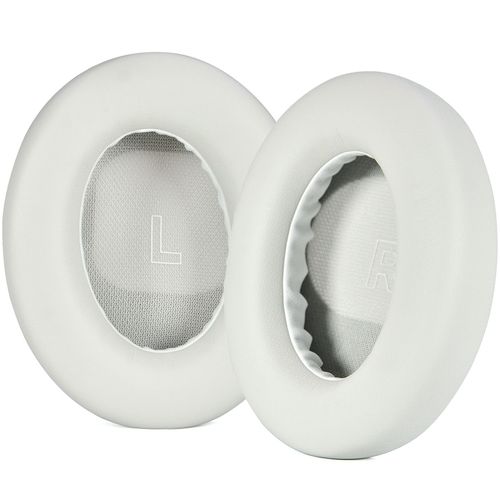 Coussinets de rechange pour casque Bose QuietComfort Ultra - cuir protéiné - Blanc