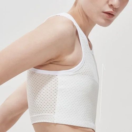 Bustier Amissié Respirant Pour Femmes Lesbiennes,Corset Ftm,Sous-Vêtements D'été Mince Et Court