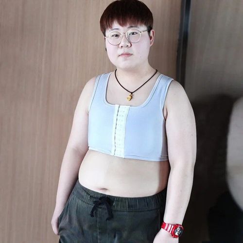 Haut Court Amincissant De Grande Taille Pour Femmes,Gilet De Poitrine,De Haute Qualité,Confortable Et Respirant