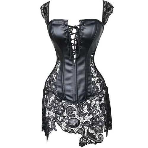 Jupe Corset Sexy En Dentelle Pour Femmes,Sous-Vêtements Amincissants,Vêtements Vintage,Entraîneur De Taille,Vêtements Amincissants,Mode