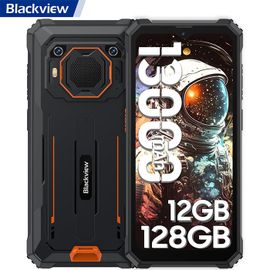 Blackview BV6200 Pro Smartphone Incassable 6,56"" 12Go+128Go Dual SIM 13000mAh - Orange