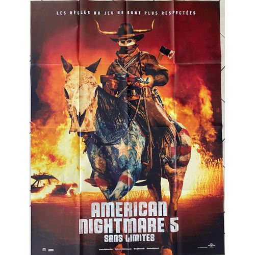 American Nightmare 5, Sans Limites - 2021 - Ana De La Reguera - 116x158 Cm - Affiche Cinema Originale Envoi Plié