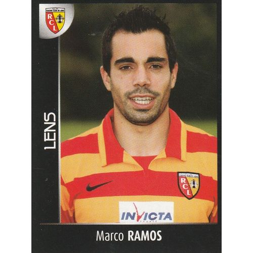 N° 117 - Stickers Image Panini - Foot 2008 - Marco Ramos - Lens