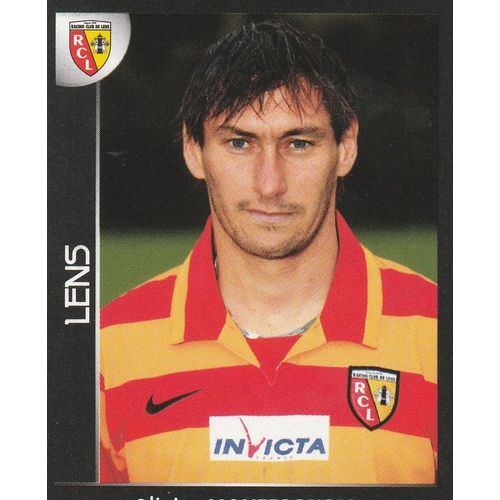 N° 125 - Stickers Image Panini - Foot 2008 - Olivier Monterrubio - Lens