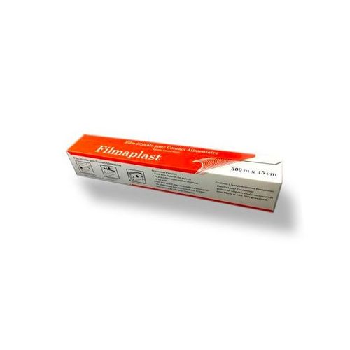Film Alimentaire 45 Cm Professionnel Avec Boite Distributrice 300 Mètres Aluplast