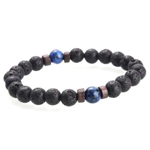 Bracelet En Pierre De Lune Naturelle Pour Homme,Perle De Bouddha Tibétain,Chakra,Pierre De Lave,Bracelets Diffuseurs,Cadeau Bijoux,Chaud