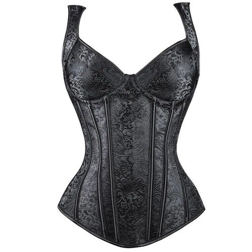 Bustiers Gothiques Pour Femmes,Corset Serré,Sous-Vêtements Sexy Vintage,Entraîneur De Taille,Vêtements Amincissants Pour Le Corps