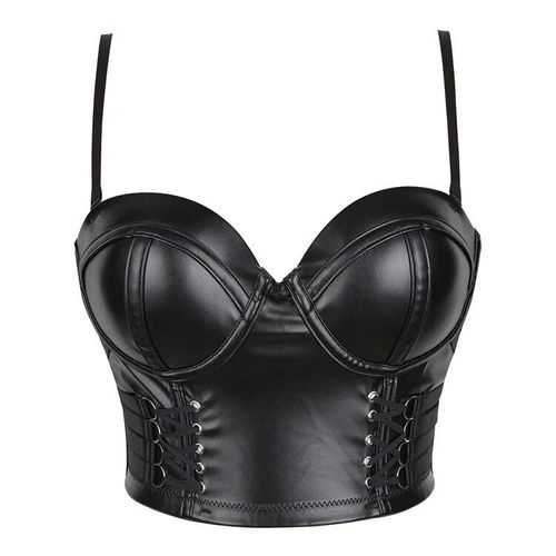 Bustiers En Cuir Pu Pour Femmes,Corset Serré,Sous-Vêtements Sexy Vintage,Entraîneur De Taille,Vêtements Amincissants Pour Le Corps,Y-Pour Steampunk