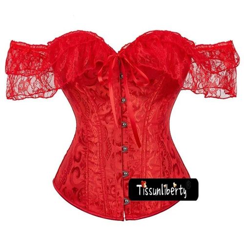 Corset Moulant Vintage Pour Femme,Bustier Gothique Sexy,Sous-Vêtement Amincissant