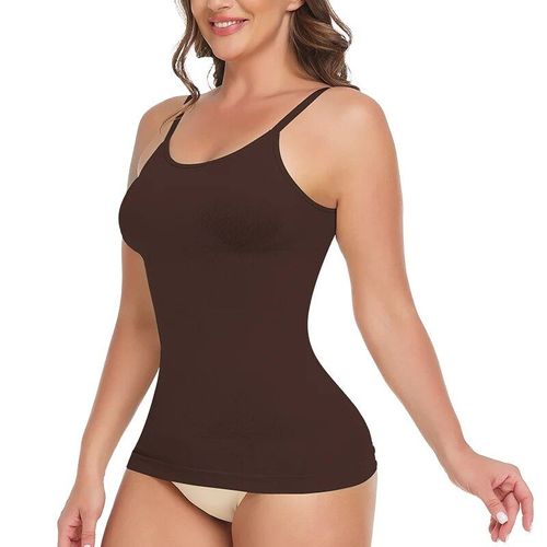 Tunicontrol-Camisole De Compression Sans Couture Pour Femme,Vêtement Long,Chemise À Fond En Y,Précieux