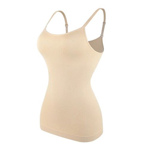 Tunicontrol-Camisole De Compression Sans Couture Pour Femme,Vêtement Long,Chemise À Fond En Y,Précieux