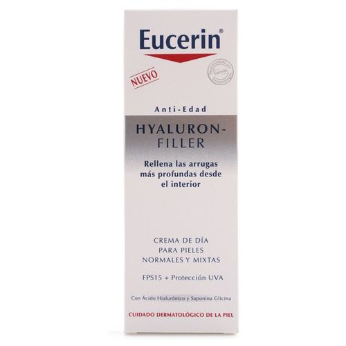 Eucerin Hyaluron Filler Soin De Jour Peau Normale À Mixte 50ml 