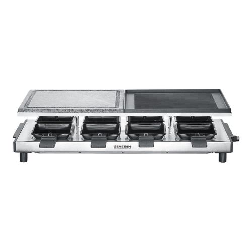 SEVERIN RG 2373 - Raclette/grill/pierre à griller - 1.5 kWatt - noir