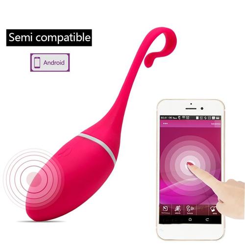 Couleur Uniquement Pour Android App Bluetooth Vibrant Oeuf Jouets Sexuels Pour Femme Télécommande Sans Fil Culotte Vibrante Vagin Balle Pour Couples Sex Shop