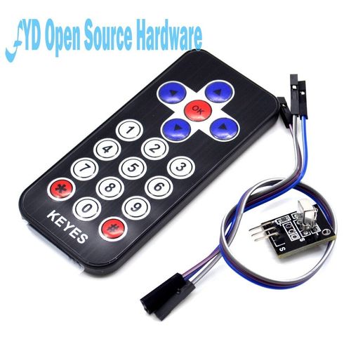 Module de télécommande infrarouge sans fil, Module récepteur IR, HX1838 pour Raspberry Pi, 1 ensemble