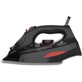 BLACK+DECKER BXIR3000E - Fer à vapeur avec fermeture automatique - semelle : céramique - 3000 Watt