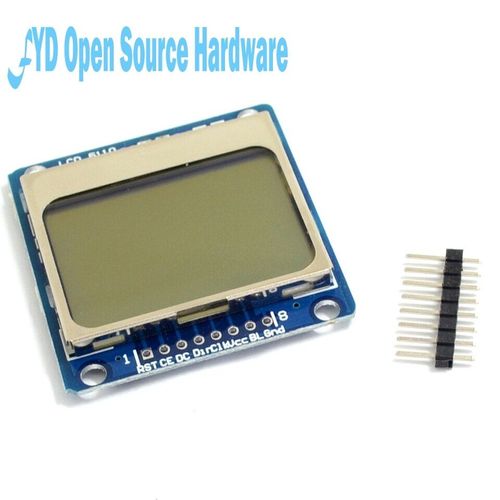 Bleu Module LCD 84x48 84x84, haute qualité, rétroéclairage bleu, PCB pour Nokia