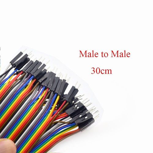 Male to Male 30cm Dupont  câble de raccordement mâle à mâle, mâle à femelle et femelle à femelle, 10CM, 20cm, 30cm, 40 broches