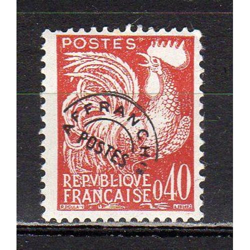 Timbre-Poste Préoblitéré De France