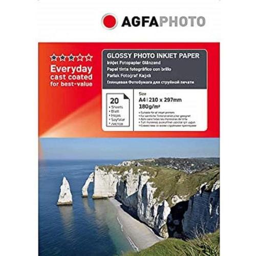 AgfaPhoto Everyday Photo Inkjet Paper Glossy 180 g A 4 20 Feuilles