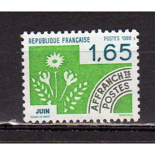 Timbre-Poste Préoblitéré De France