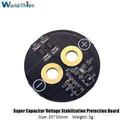 2.7 v 500F Super Condensateur 3.5 cm équilibrage de la carte de protection