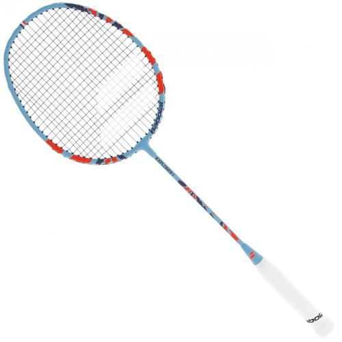 Raquette De Badminton Babolat Explorer I Bleu Rouge Bleu Ciel 72089-Uni