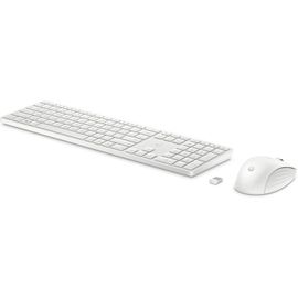 HP 655 - Ensemble clavier et souris - sans fil - 2.4 GHz - Français - blanc