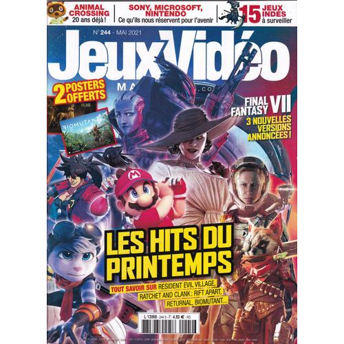 Jeux Vidéo Magazine N°244 Mai 2021 - Les Hits Du Printemps