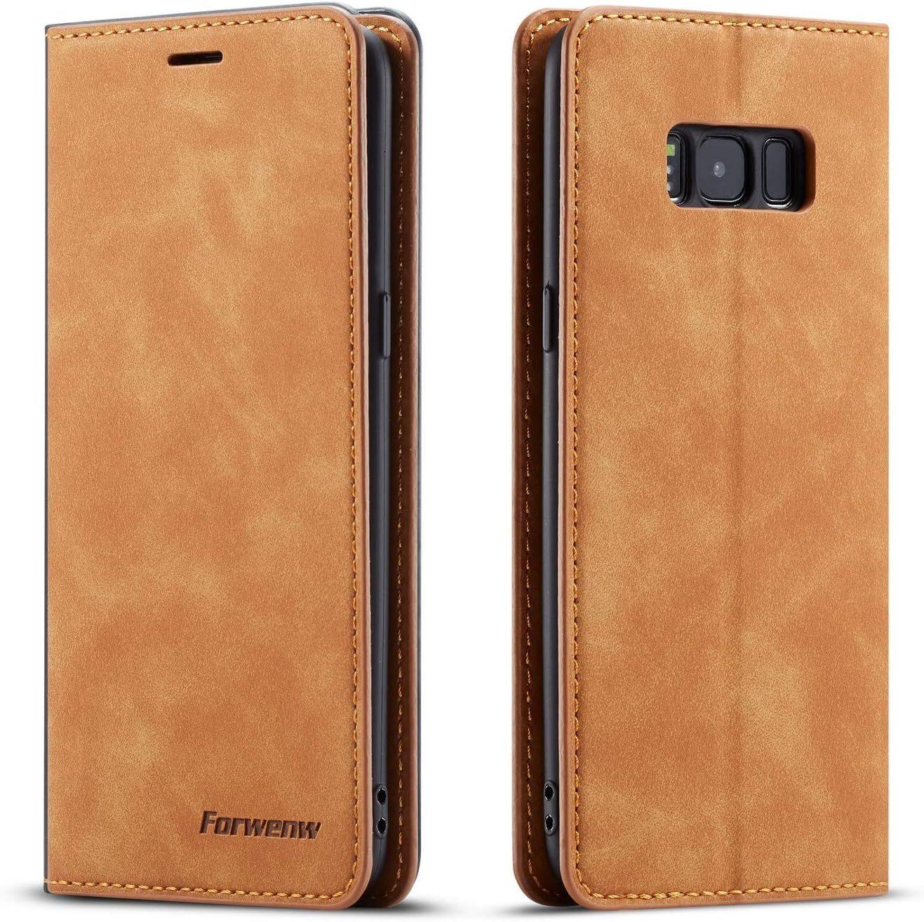 Etui De Protection En Cuir Fin, A Rabat - Pour Samsung Galax...