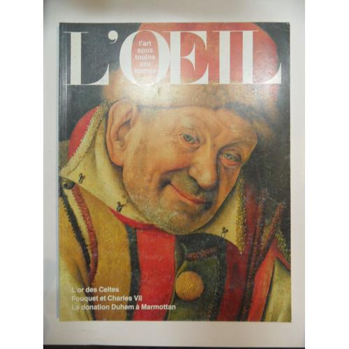 Revue Art - L'oeil N°389 - Décembre 1987 - 94 Pages - Or Celtes / Duhem