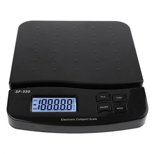 Balance postale numérique, 25kg/1g 55lb, Table de bureau, pour colis, lettres, pesée électronique, LCD, rétroéclairée, HX6C