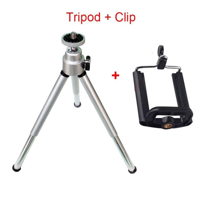 Argent avec clip - Mini trpied pour tlphone portable Yg30...