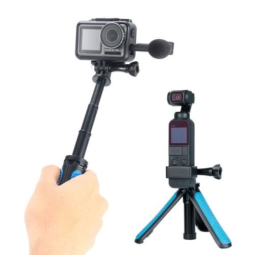 Mini trépied pour perche à Selfie, pour GoPro Hero 5 6 7 8 9 pour Osmo Action Xiaoyi SJACAM pour IPhone, accessoires d'appareil photo